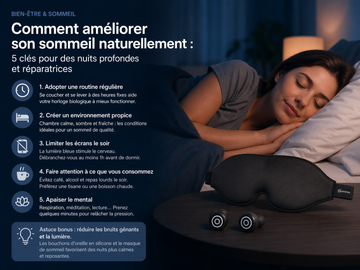 Améliorer son sommeil naturellement en 5 étapes